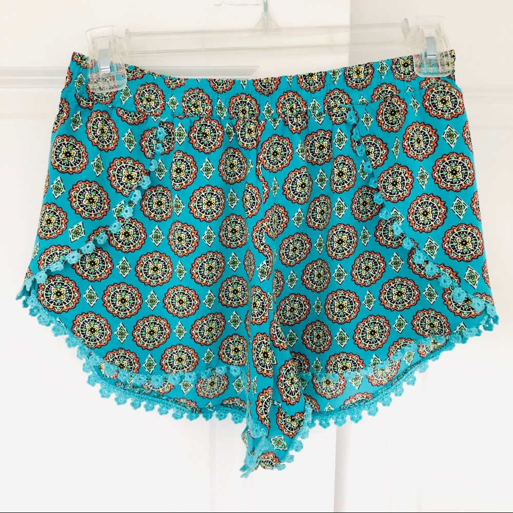 LF Mika & Gala Teal Shorts